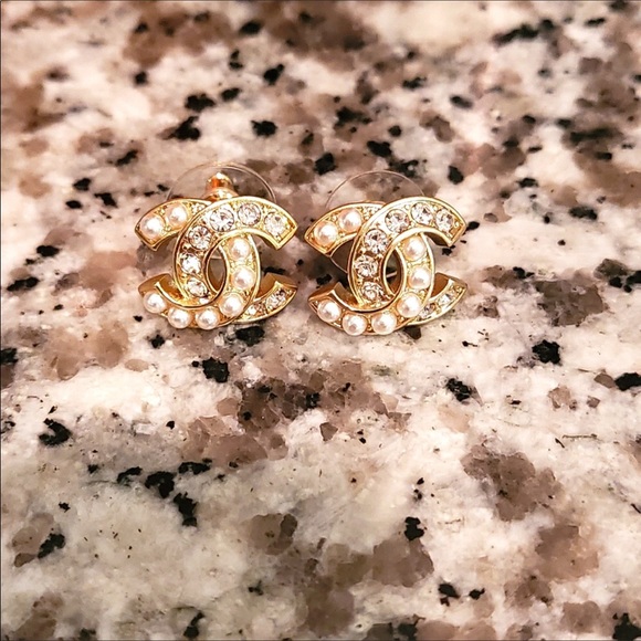CHANEL Jewelry - Authentic Chanel earrings, wore couple time